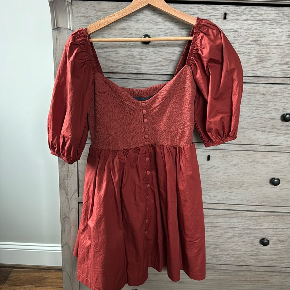Anthropologie Maeve corset dress sz small